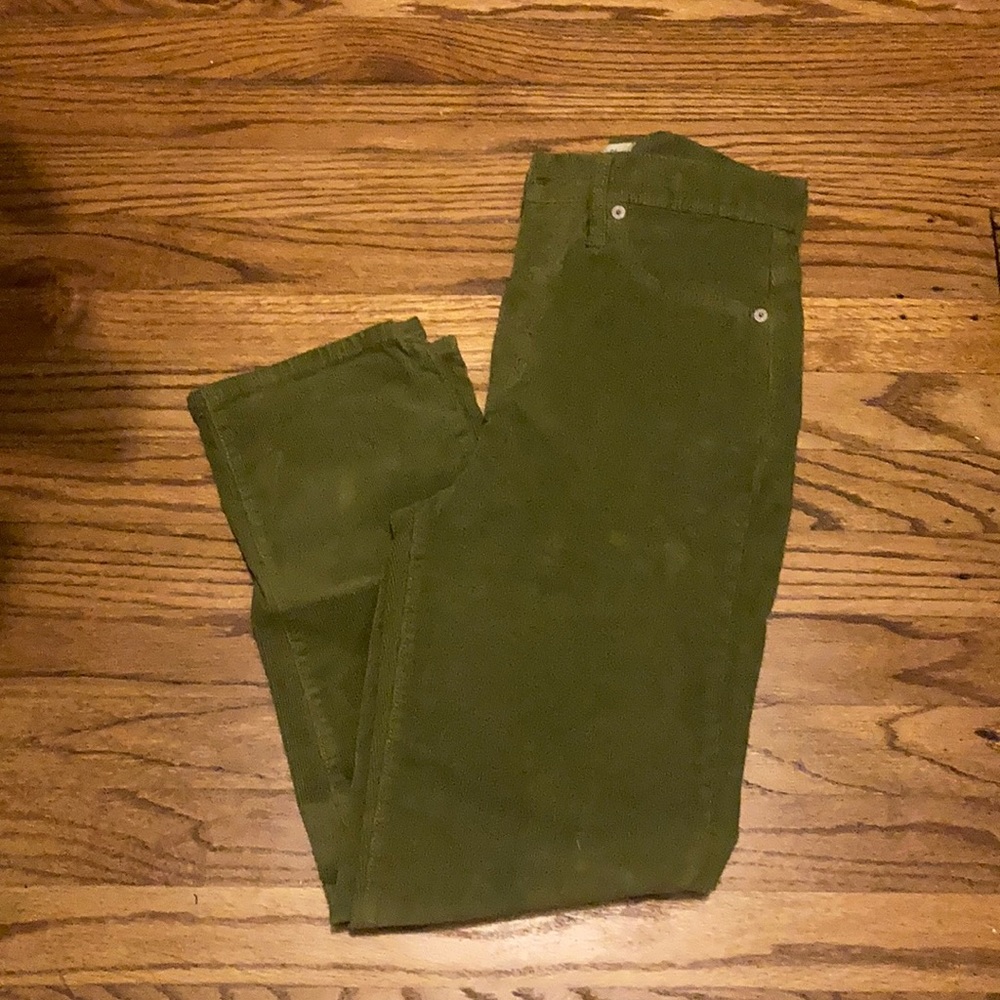 NWOT Madewell size 26 corduroy straight leg jeans